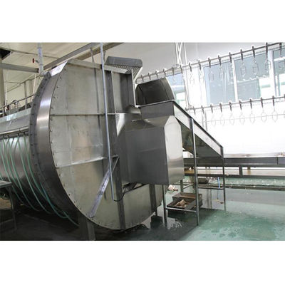 300BPH - 1000BPH کارخانه پردازش مرغ خودکار خط کشت مرغ مرغ