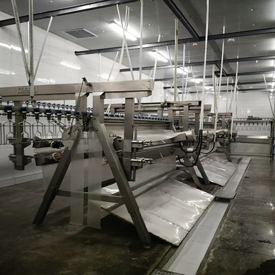 سیستم ذبح دام سفارشی برای ظرفیت بالا 500-1000 پرنده / ساعت ویژگی های سفارشی