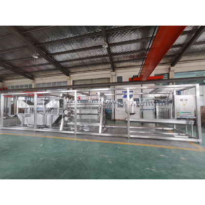 ماشین کشت مرغ کمپکت 500bph SS 304 خط کشت مرغ